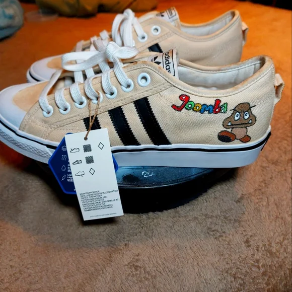 adidas gazelle silver green womens BAD BUNNY X BALLERINA 'OFF WHITE BLACK GUM'  Mario Urban Exclusive
